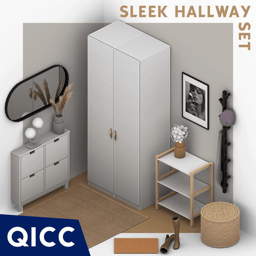 Скриншот мода Мебель для прихожей Sleek Hallway Set